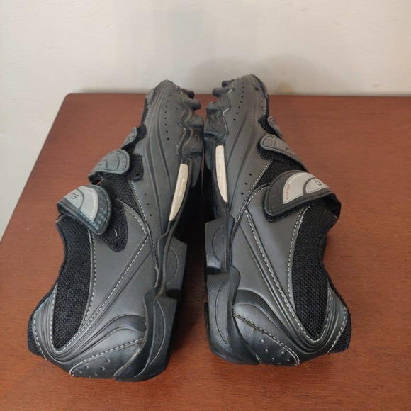 Shimano Mens Cycling Clip-in Shoes Black Size 42 (US 8.3) Hook & Loop Closure - Picture 5 of 8